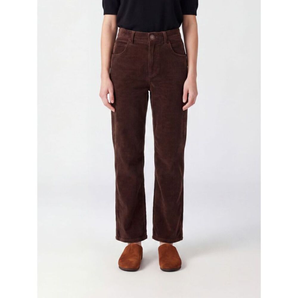 Isabel Marant Etoile Ruthie Straight-Leg Corduroy Trousers